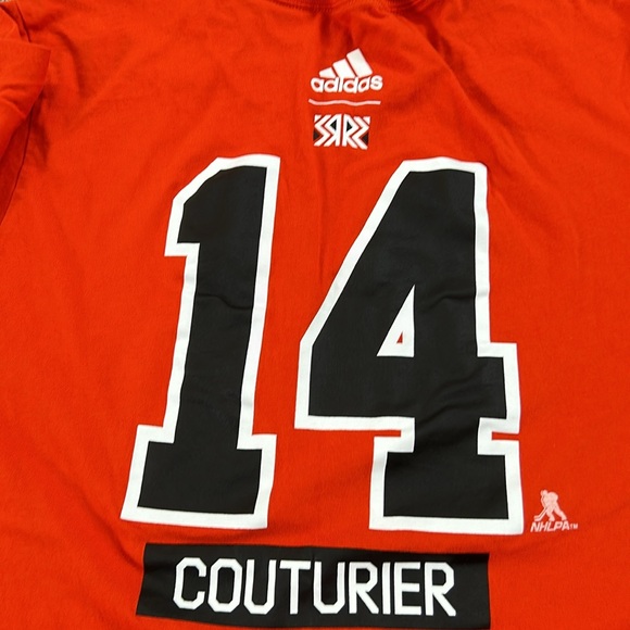 Addidas Sean Couturier Addidas Tshirt - Picture 2 of 3